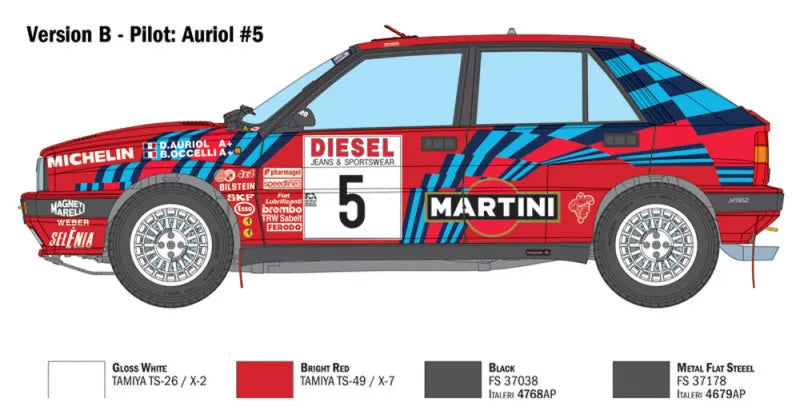 LANCIA DELTA HF INTEGRALE 16V SANREMO 1989
