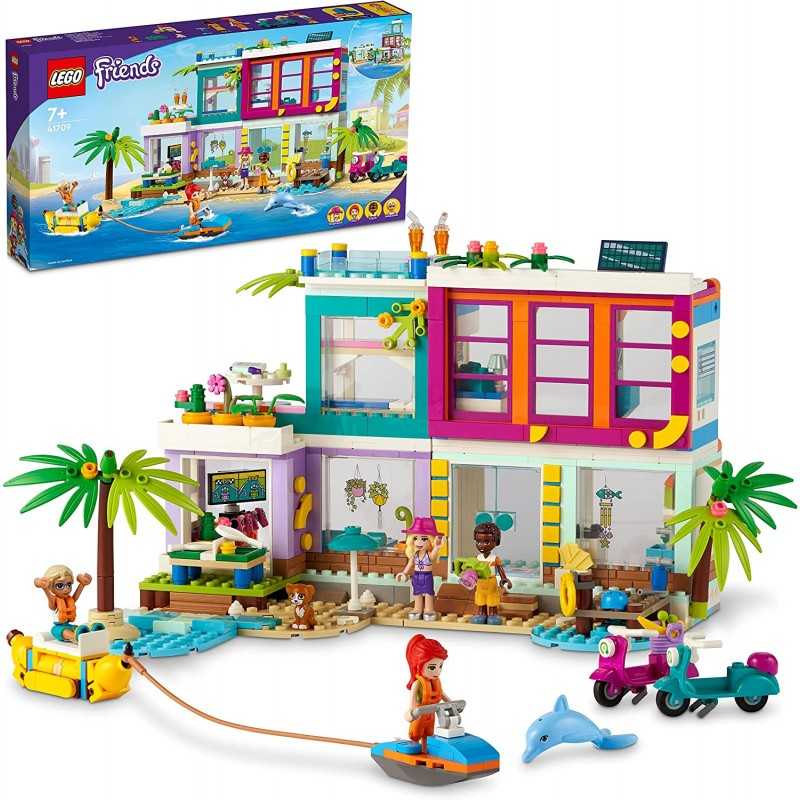 LEGO Friends 41709 – Casa delle Vacanze sulla Spiaggia