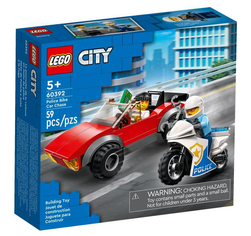 Lego City 60392 Inseguimento sulla Moto della Polizia