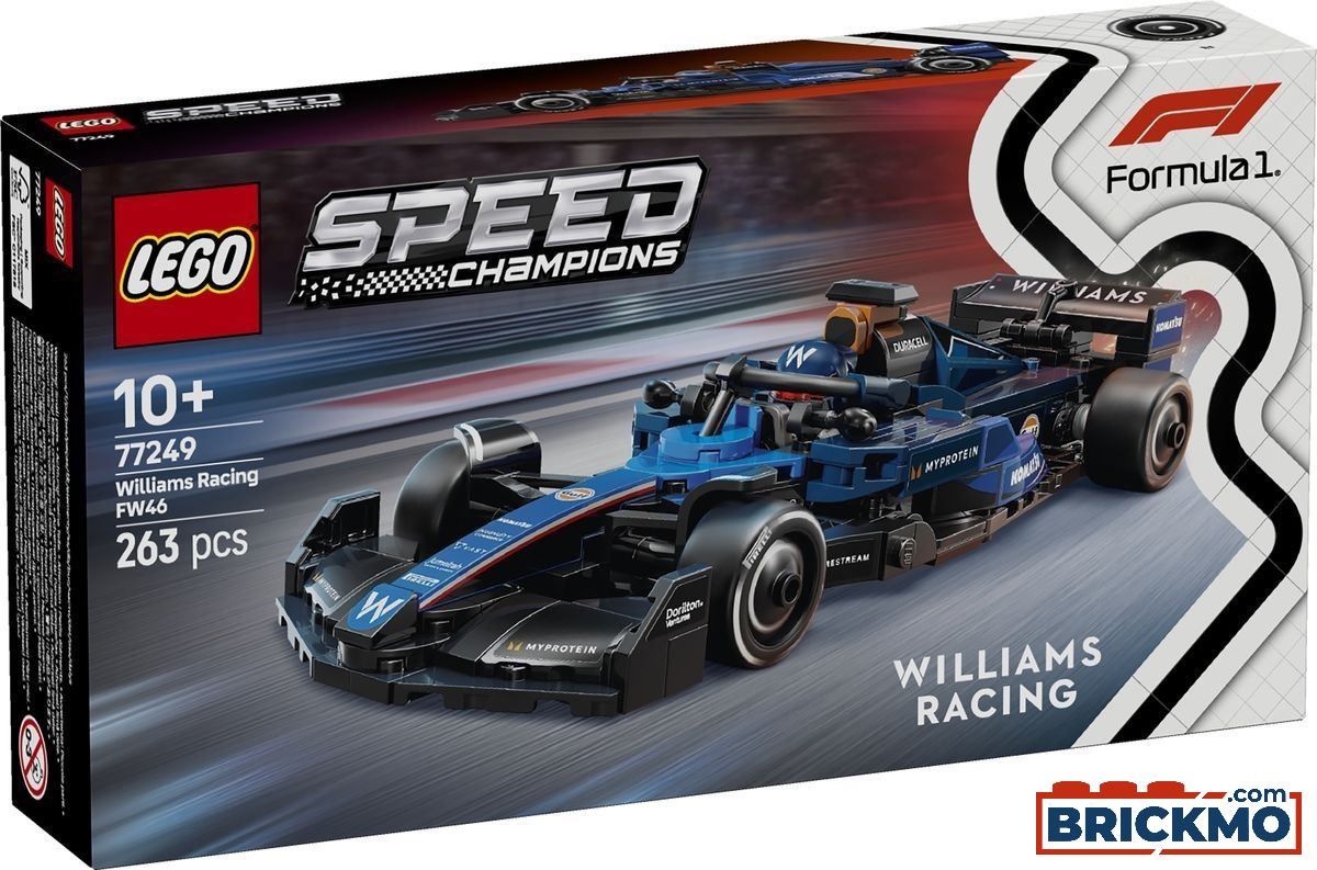Lego Speed Champions Williams Racing FW46