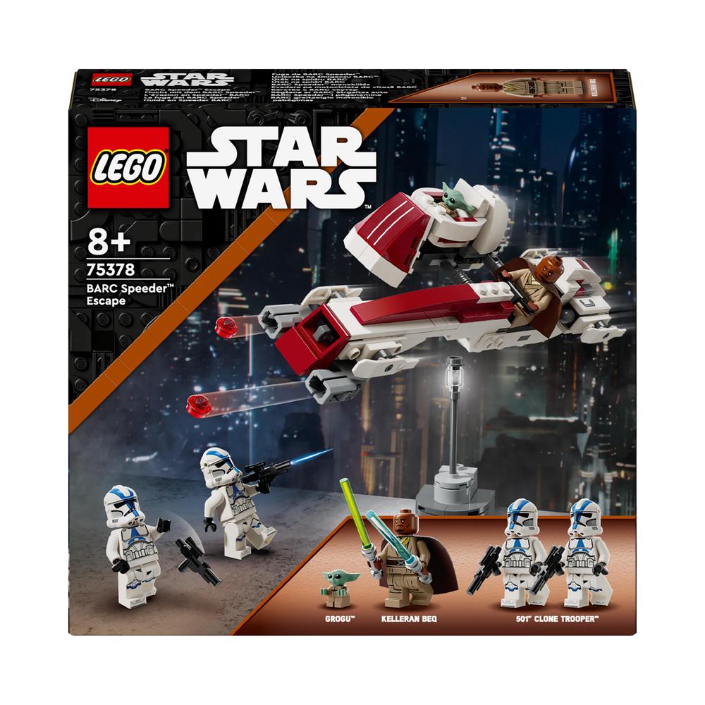 Lego Star Wars 75378 La Fuga del BARC Speeder