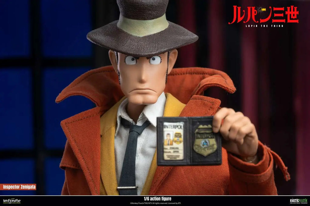 Lupin The 3rd The Italian Adventure Inspector Koichi Zenigata 1/6 Action Figure Standard Edition