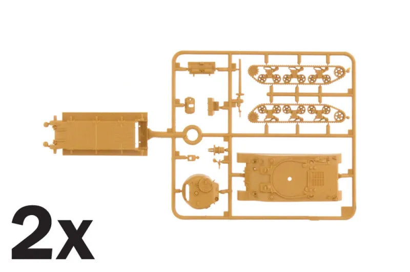 M4A2 Sherman III fast assembly