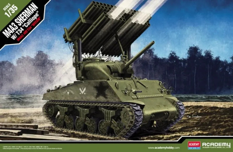 M4 A3 Sherman W/T34 Calliope