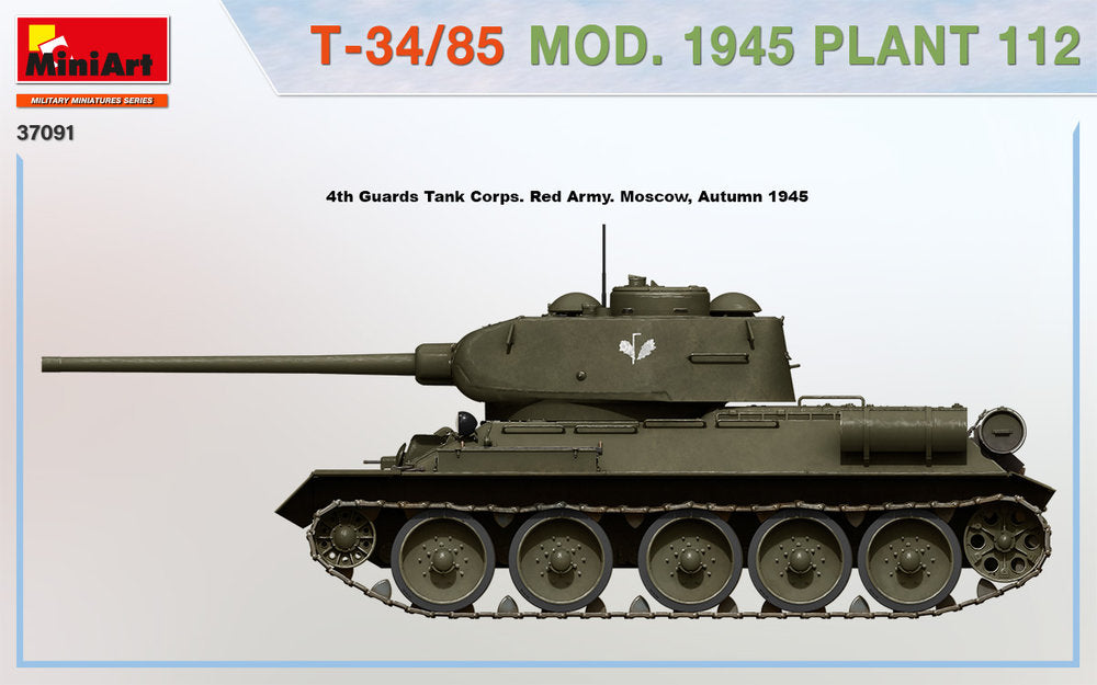 T-34/85 Mod. 1945. Plant 112