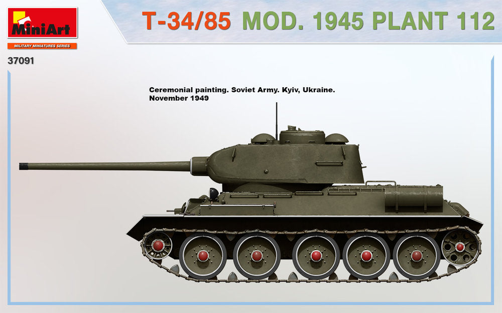 T-34/85 Mod. 1945. Plant 112