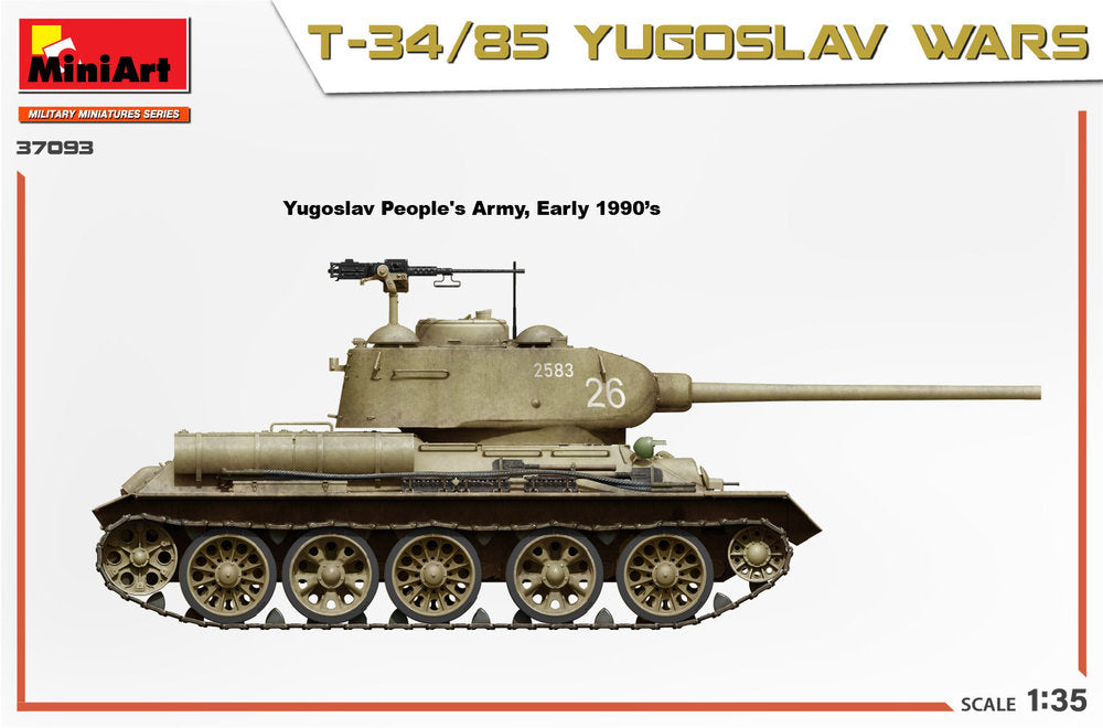 T-34/85 Yugoslav Wars