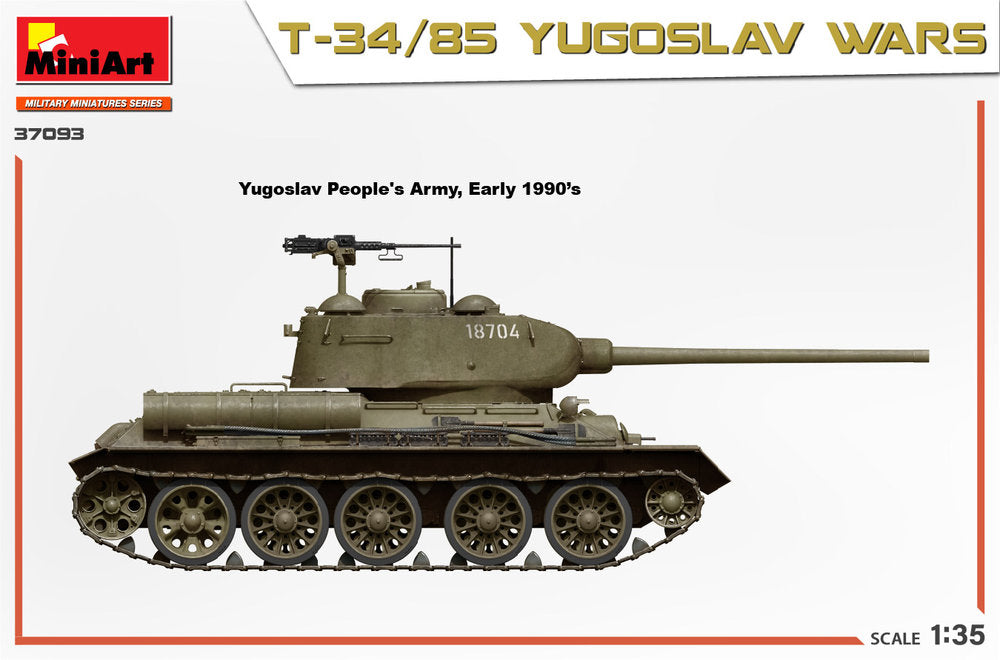 T-34/85 Yugoslav Wars