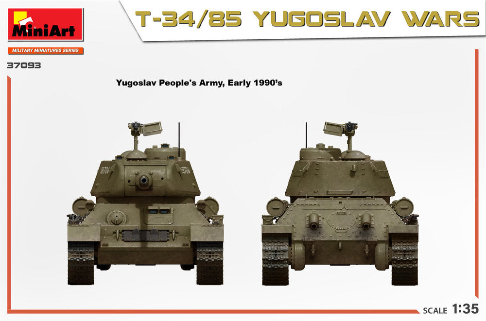 T-34/85 Yugoslav Wars