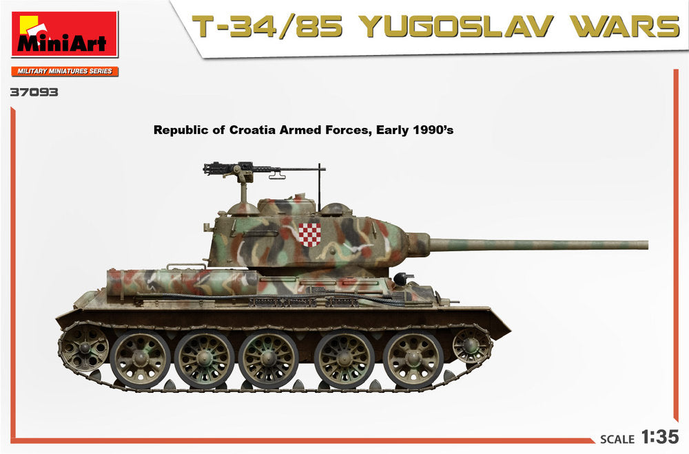 T-34/85 Yugoslav Wars