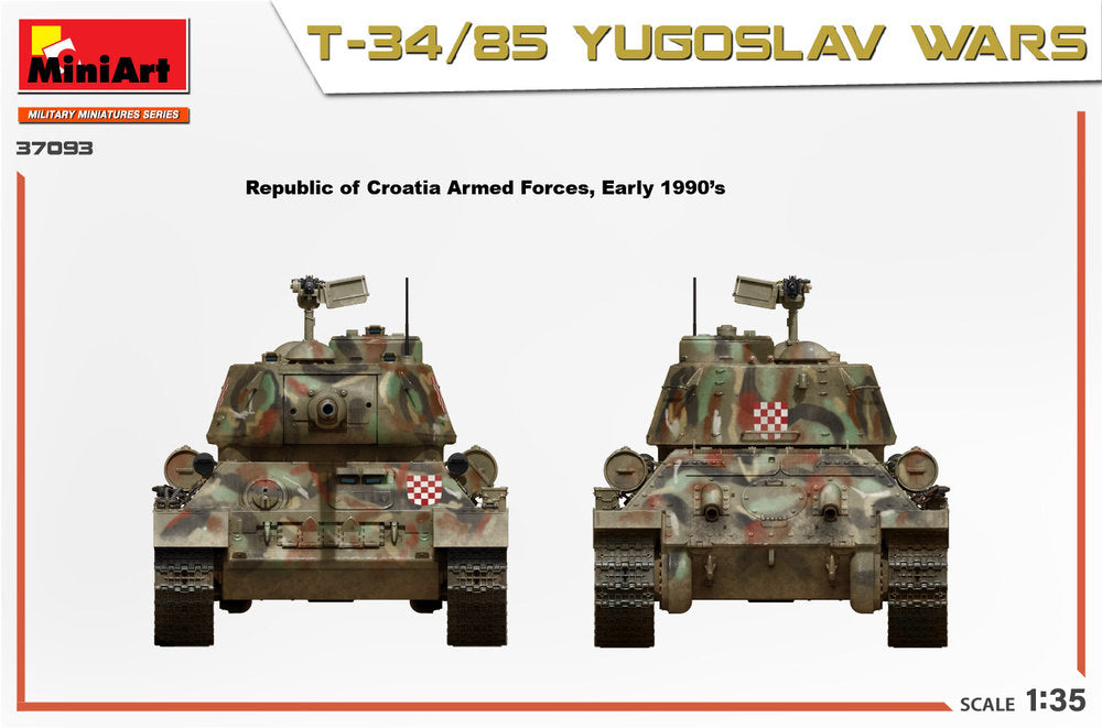 T-34/85 Yugoslav Wars