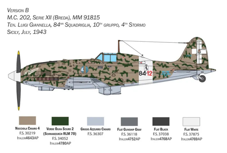 MACCHI MC 202 FOLGORE