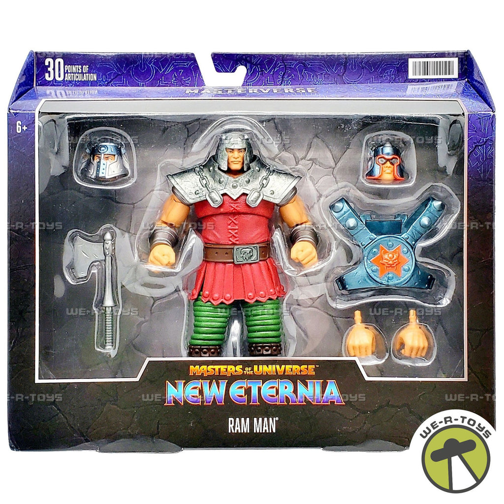 Masters of the Universe: New Eternia Masterverse Deluxe Action Figure Ram-Man