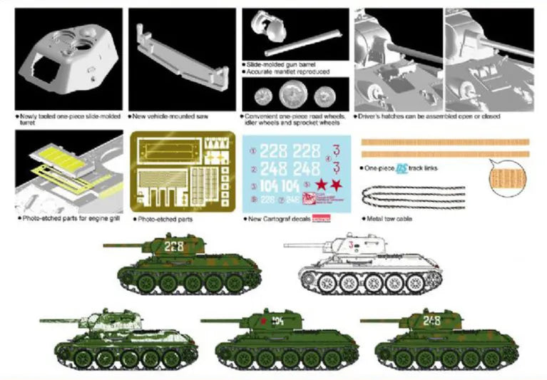 T-34/76 MOD.1942 CAST TURRET