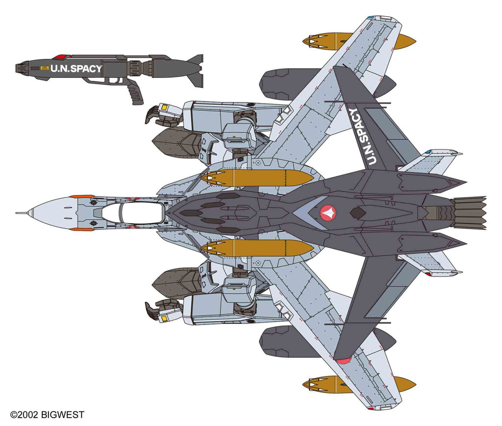 Macross Zero Vf-0a Gerwalk With Ghost