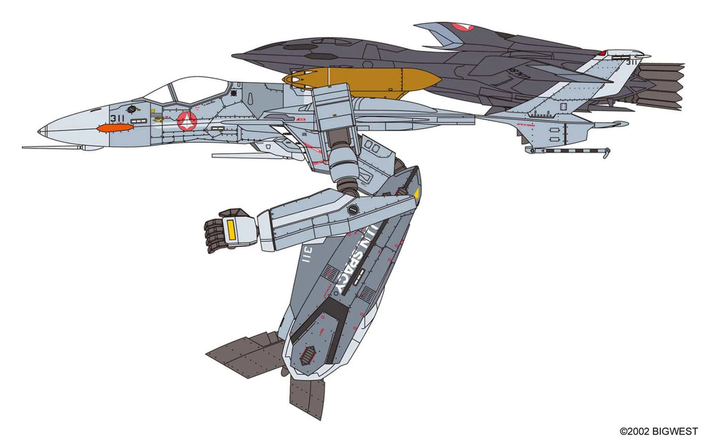 Macross Zero Vf-0a Gerwalk With Ghost