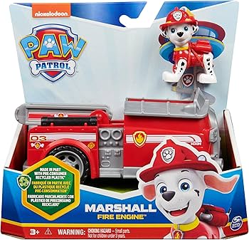 Veicolo base Paw Patrol Rescue Marchall Spin Master