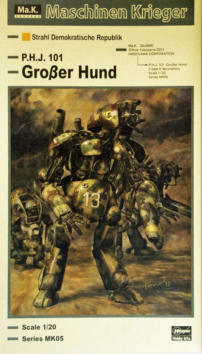 Maschinen Krieger Humanoid Unmanned Interceptor Grober Hund