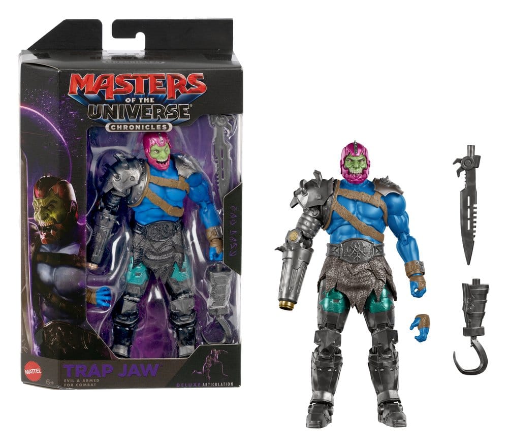 Masters of the Universe 2026 Movie Chronicles Action Figure Trap-Jaw