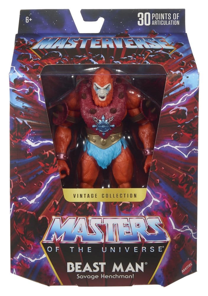 Masters of the Universe Masterverse Action Figure Vintage Collection: Beast Man