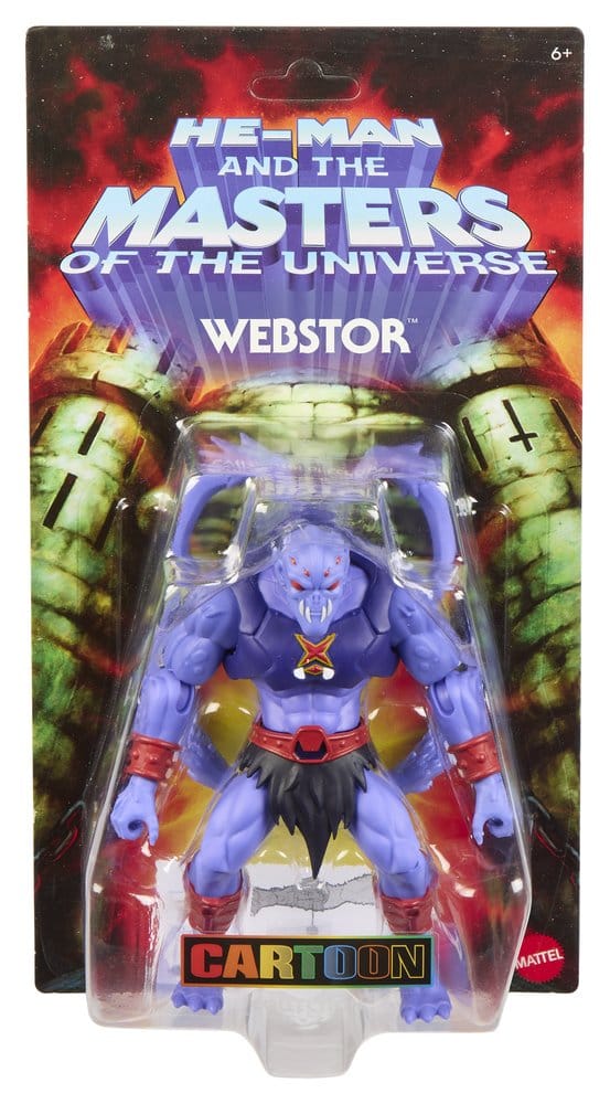 Masters of the Universe Origins Action Figure Cartoon Collection: Webstor