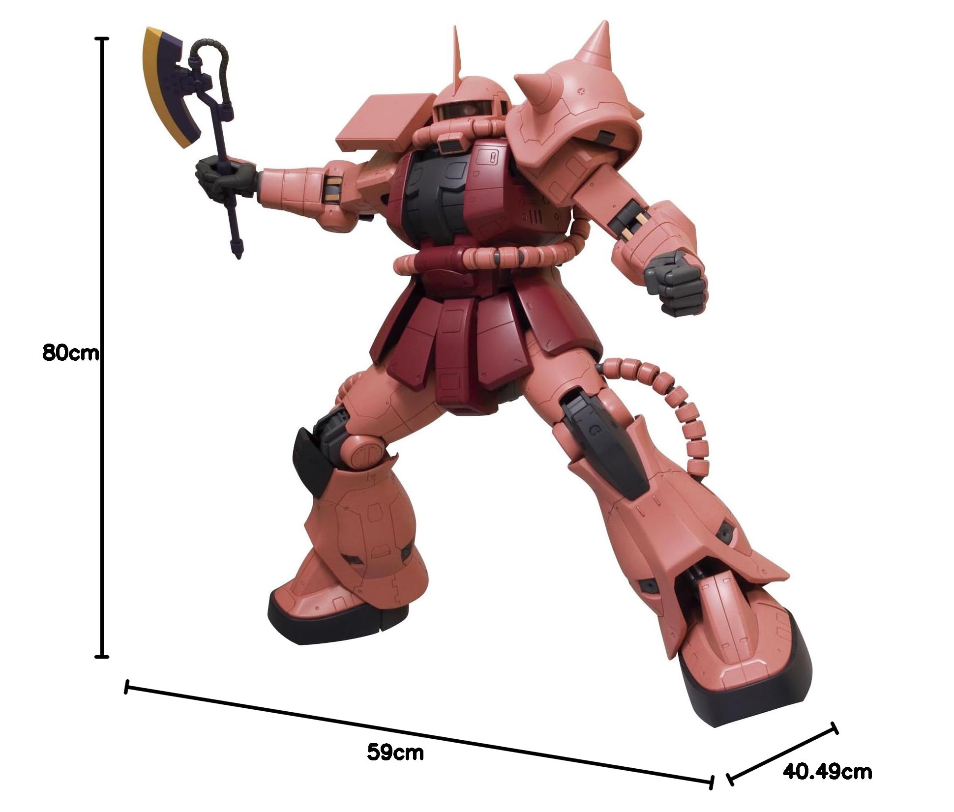 Mega Size Model Char`s Zaku Bandai