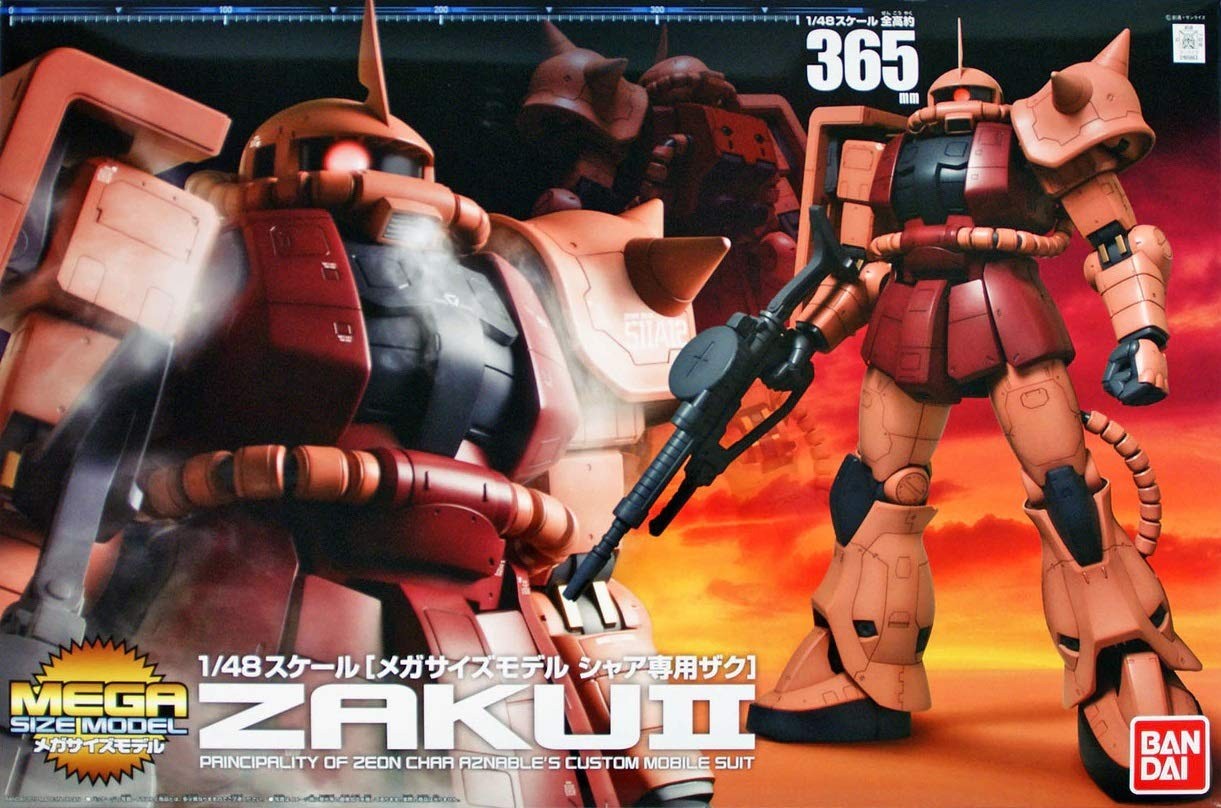 Mega Size Model Char`s Zaku Bandai