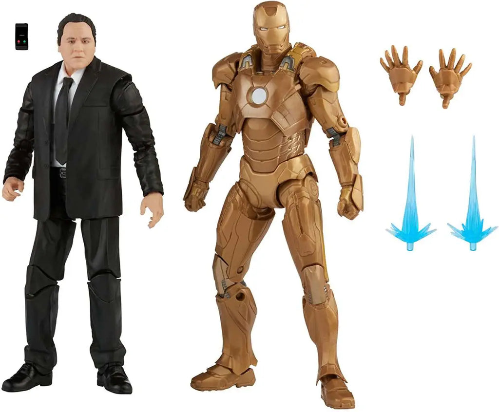 ML is Happy Hogan & Iron Man MKXXI Action Figure