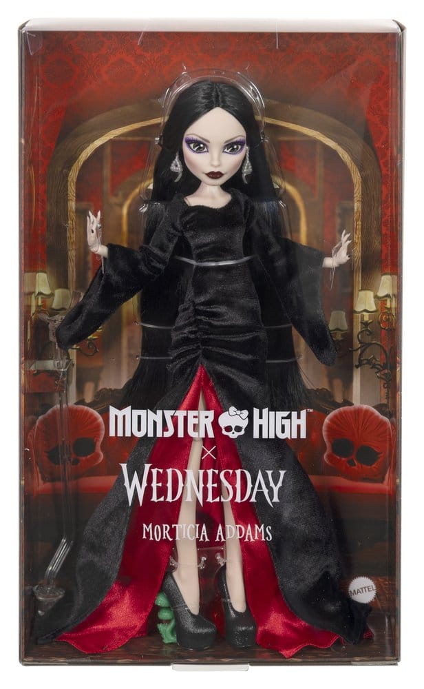 Monster High x Wednesday Collector Doll Morticia Addams