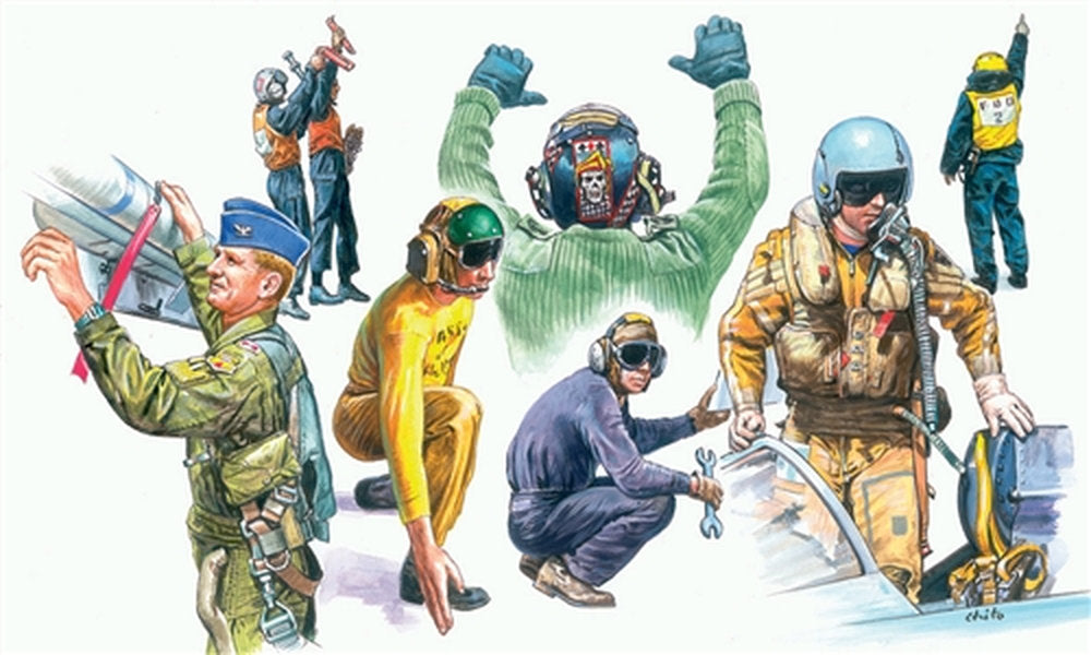 NATO Pilots and Ground Crews