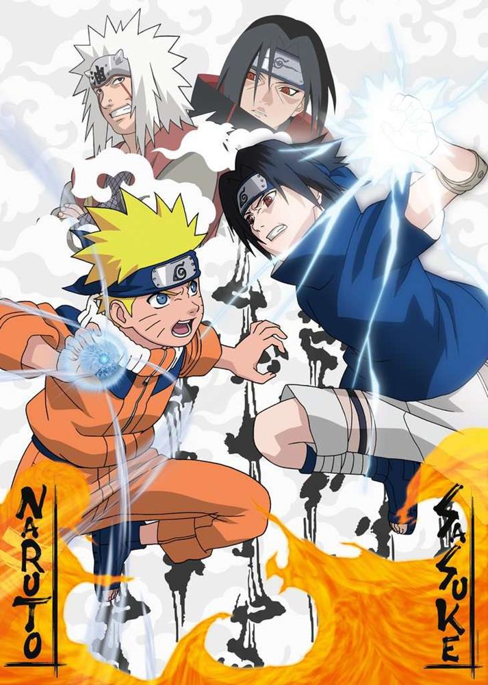 Naruto Jigsaw Puzzle Naruto vs. Sasuke