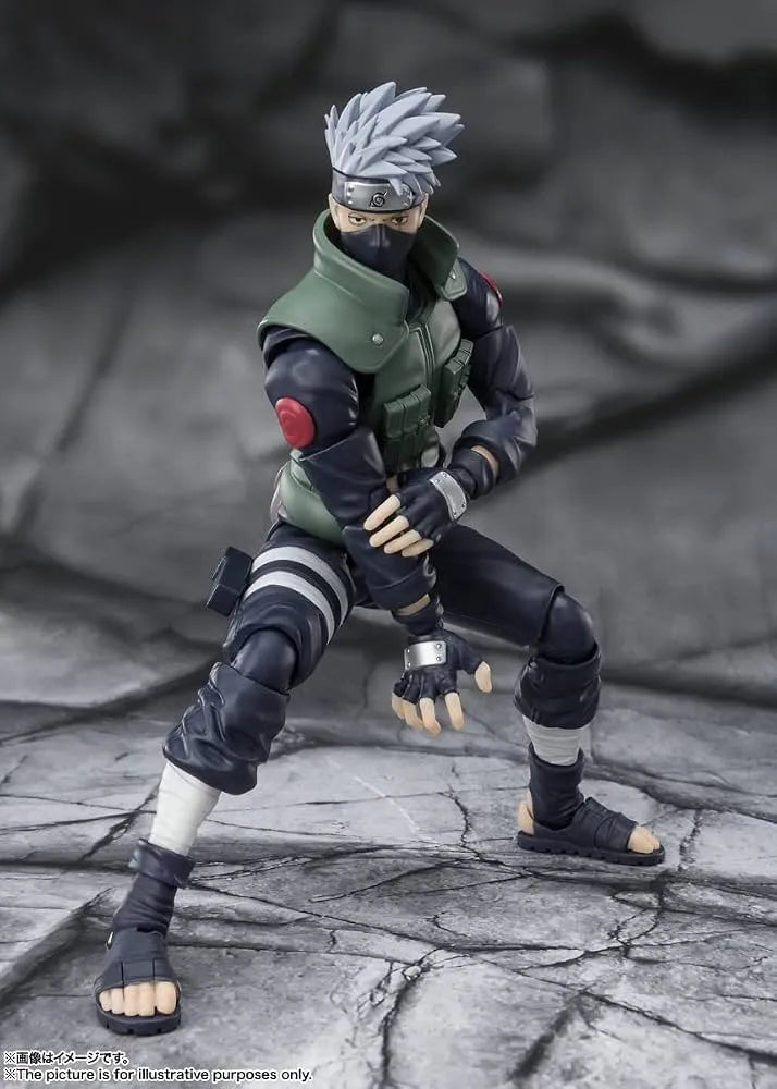 Naruto Kakashi Hatake Framed Sharingan S.h.figuarts Reissue