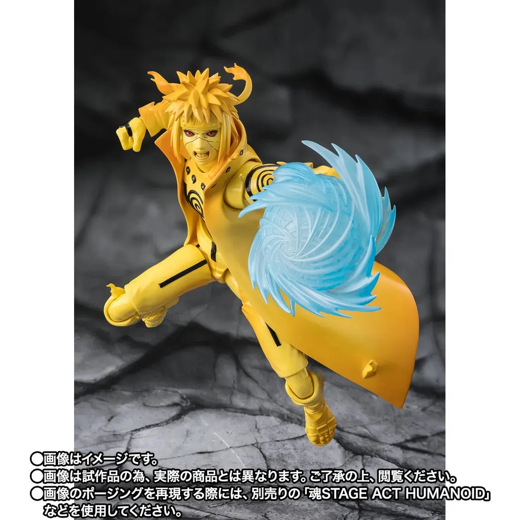 Naruto Minato Namikaze Kurama Link Bond Of Light S.h.figuarts
