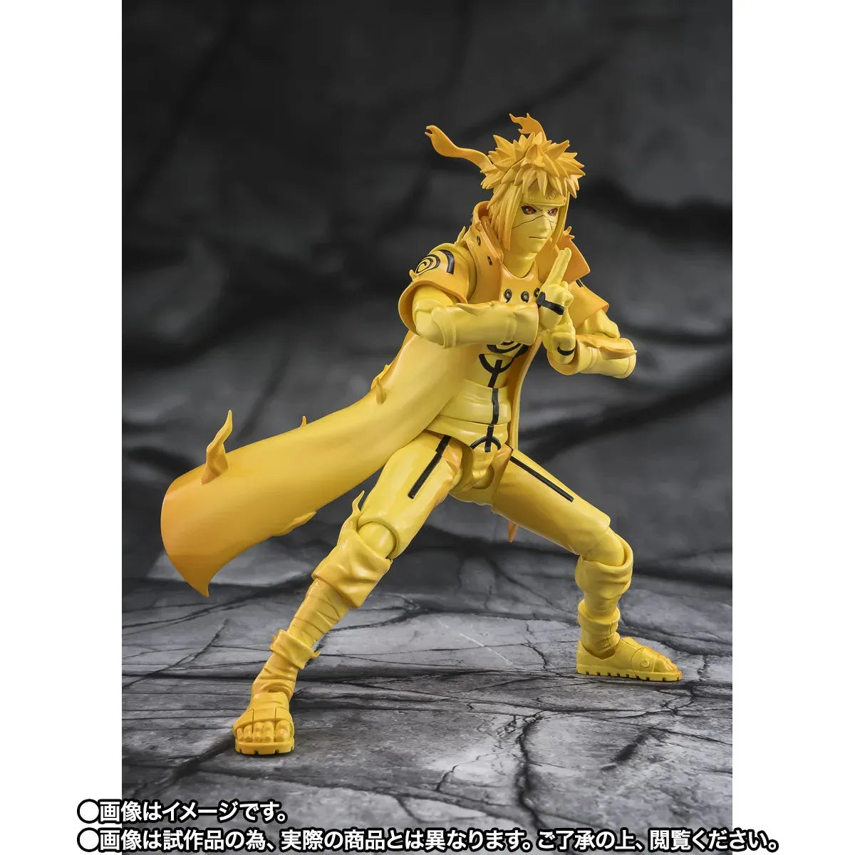 Naruto Minato Namikaze Kurama Link Bond Of Light S.h.figuarts