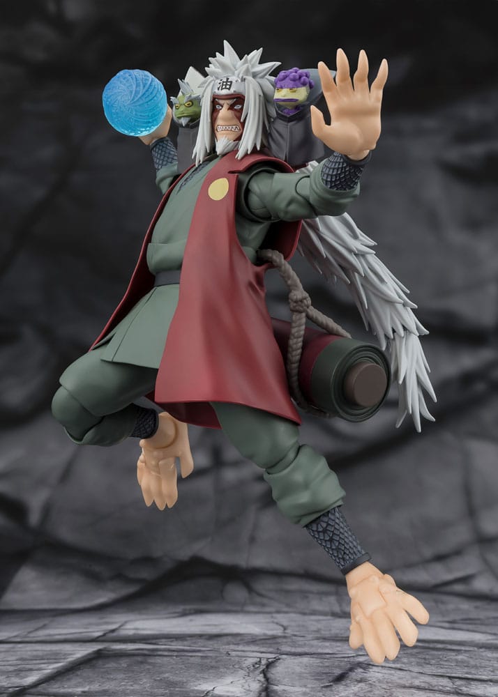 Naruto S.H.Figuarts Action Figure Jiraiya Hidden Leaf Heroic Master Sage