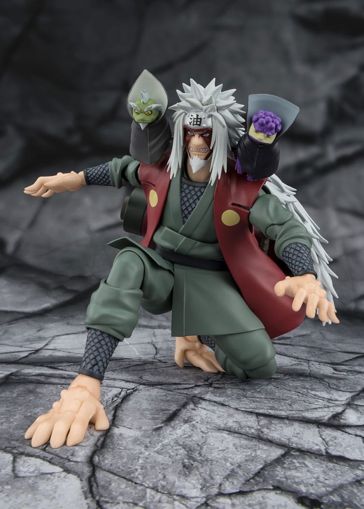 Naruto S.H.Figuarts Action Figure Jiraiya Hidden Leaf Heroic Master Sage