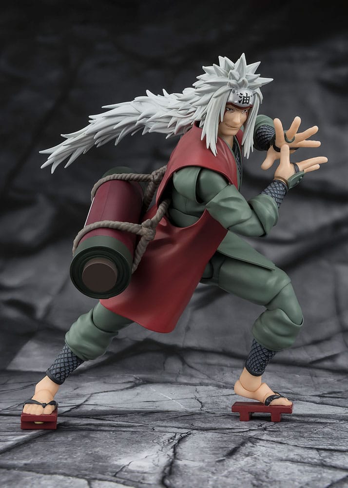 Naruto S.H.Figuarts Action Figure Jiraiya Hidden Leaf Heroic Master Sage
