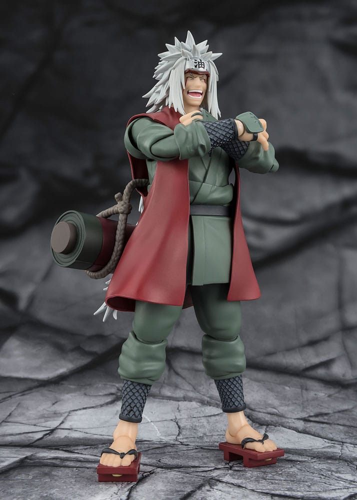 Naruto S.H.Figuarts Action Figure Jiraiya Hidden Leaf Heroic Master Sage