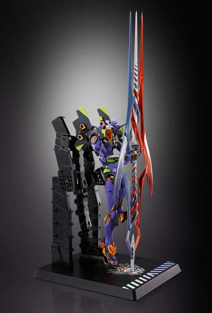 Neon Genesis Evangelion Test Type-01 Metal Build 30th With The Spear Of Gaius