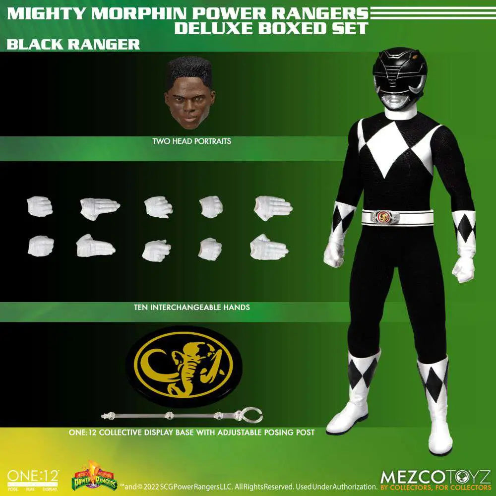 One12collective Mm Power Rangers Dlx Set