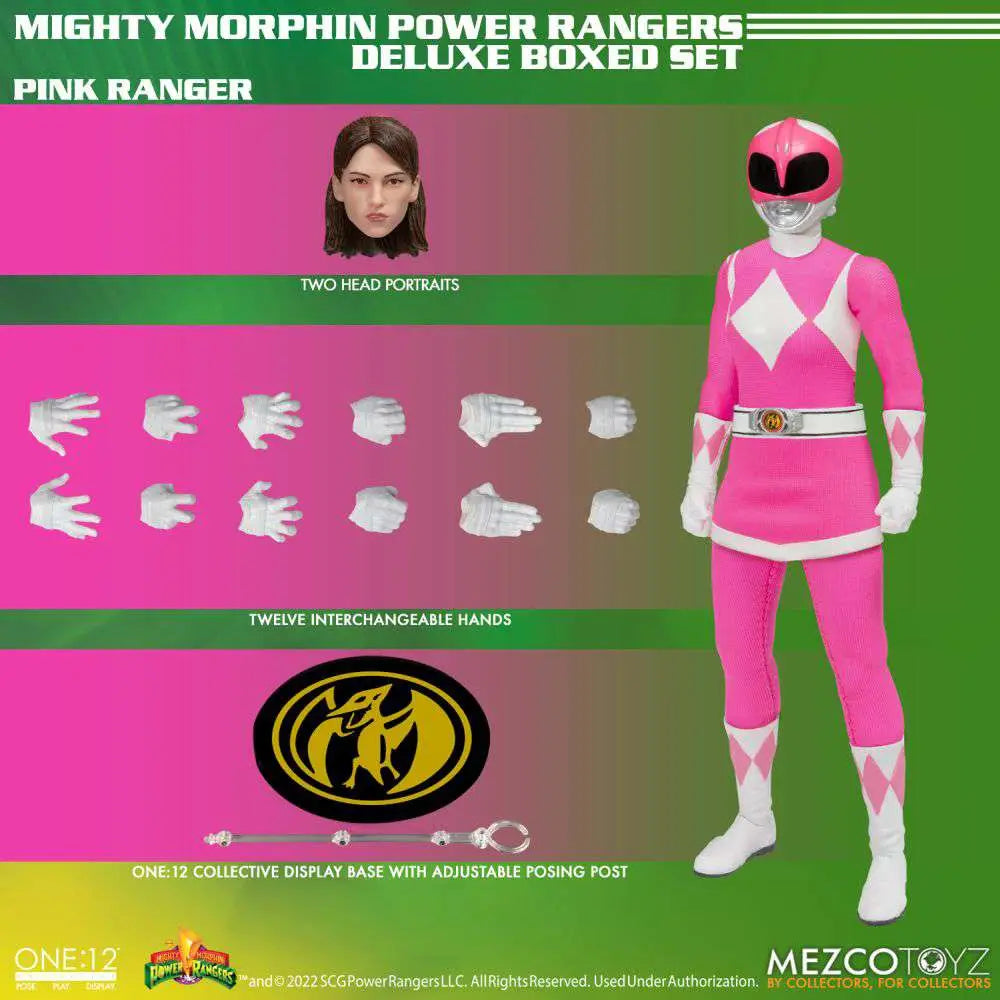 One12collective Mm Power Rangers Dlx Set