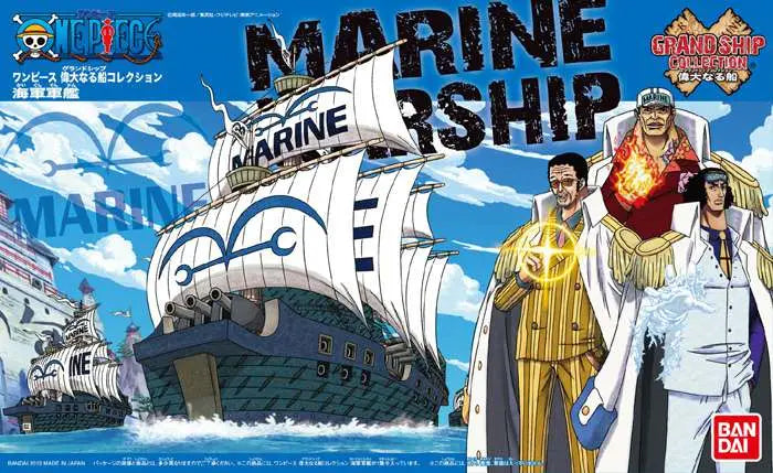 One Piece Grand Ship Coll Marine Bandai