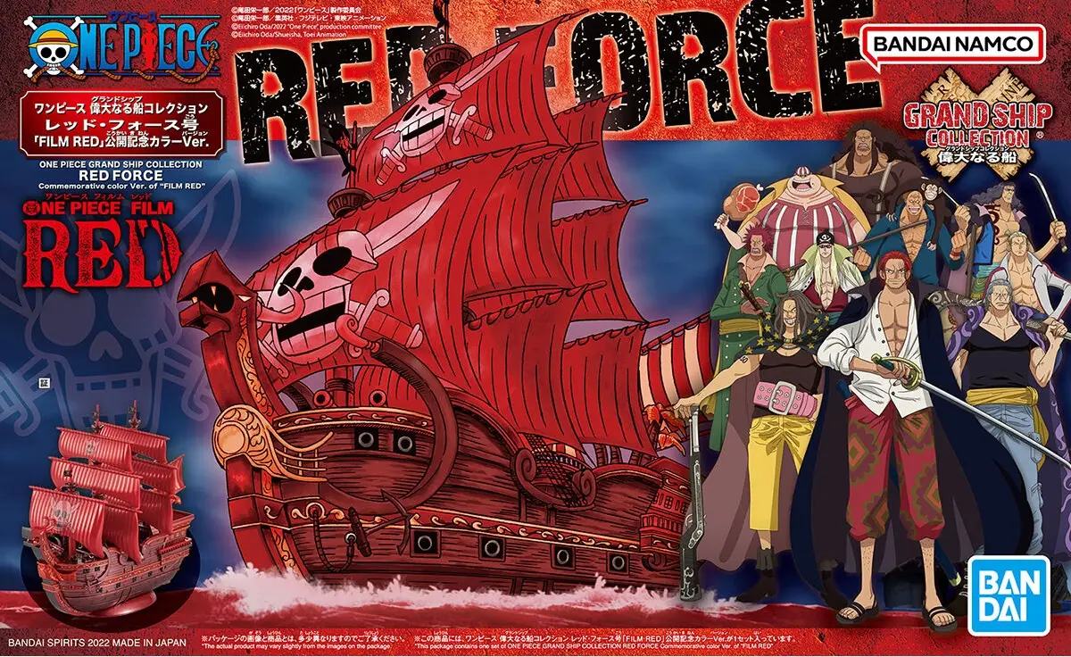 One Piece Grand Ship Coll Red Force Red