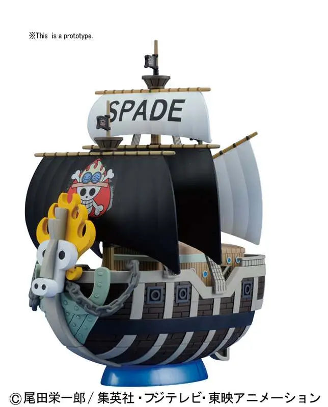 One Piece grand ship coll spade pirates Bandai