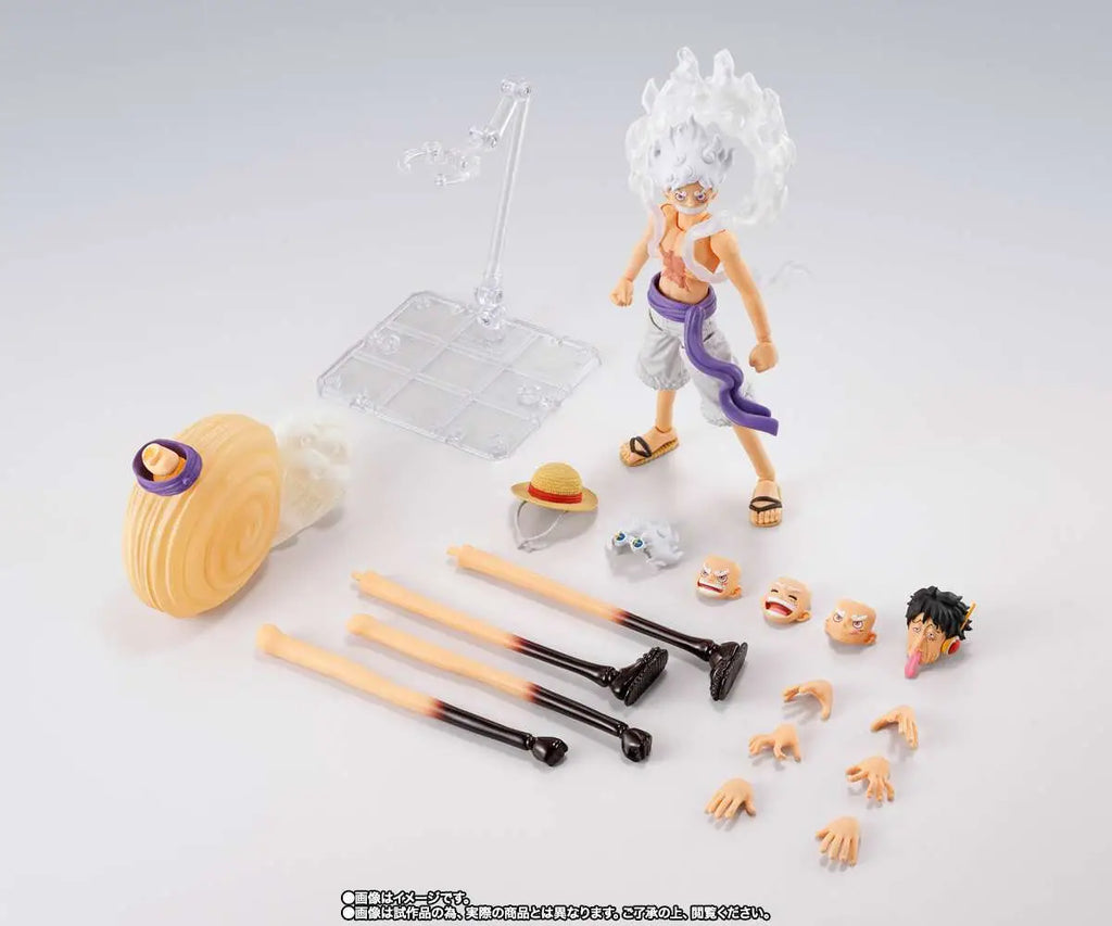 One Piece Monkey.d.luffy Gear5 Future Island Egghead Shf