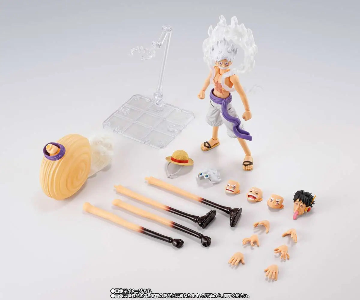 One Piece Monkey.d.luffy Gear5 Future Island Egghead Shf