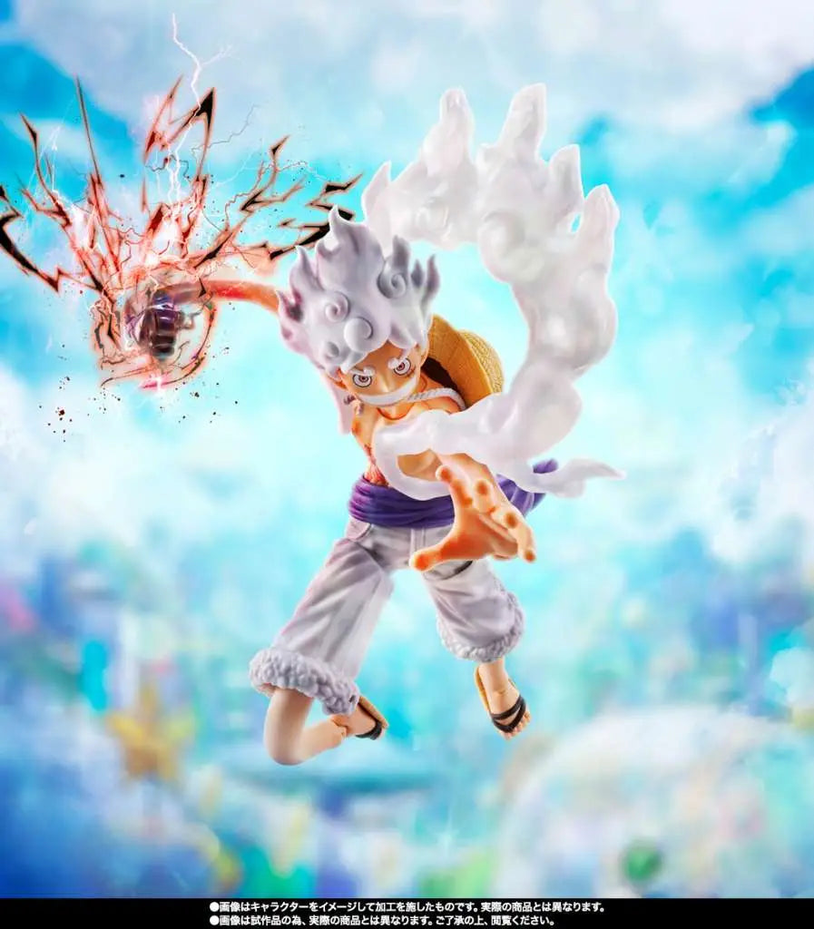 One Piece Monkey.d.luffy Gear5 Future Island Egghead Shf