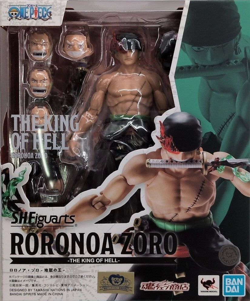 One Piece Roronoa Zoro King Of Hell S.h.figuarts