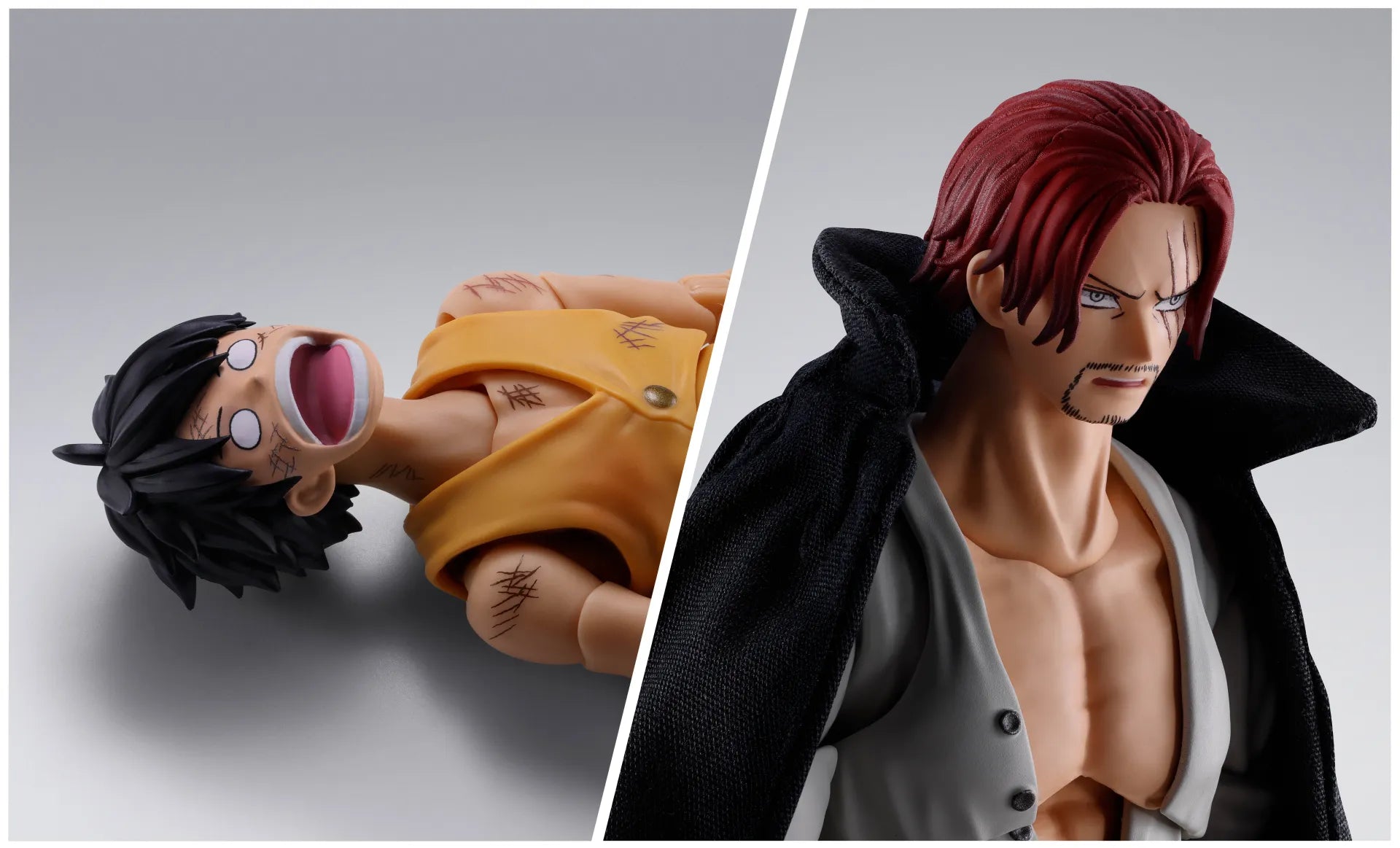 One Piece Shanks Marineford S.h.figuarts