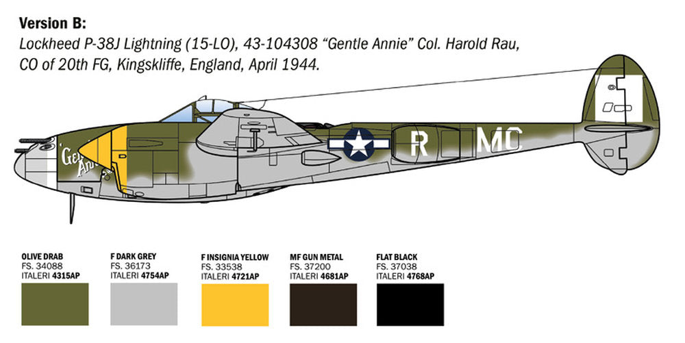 P-38J E.T.O.